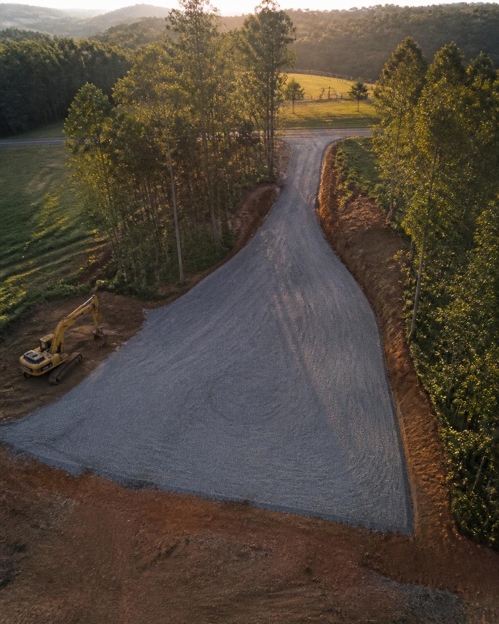 Gravel Driveway & Parking Pad